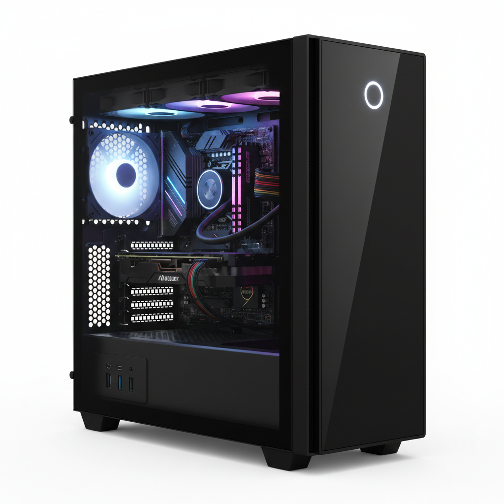 Mid-Range Desktop Tower Computer