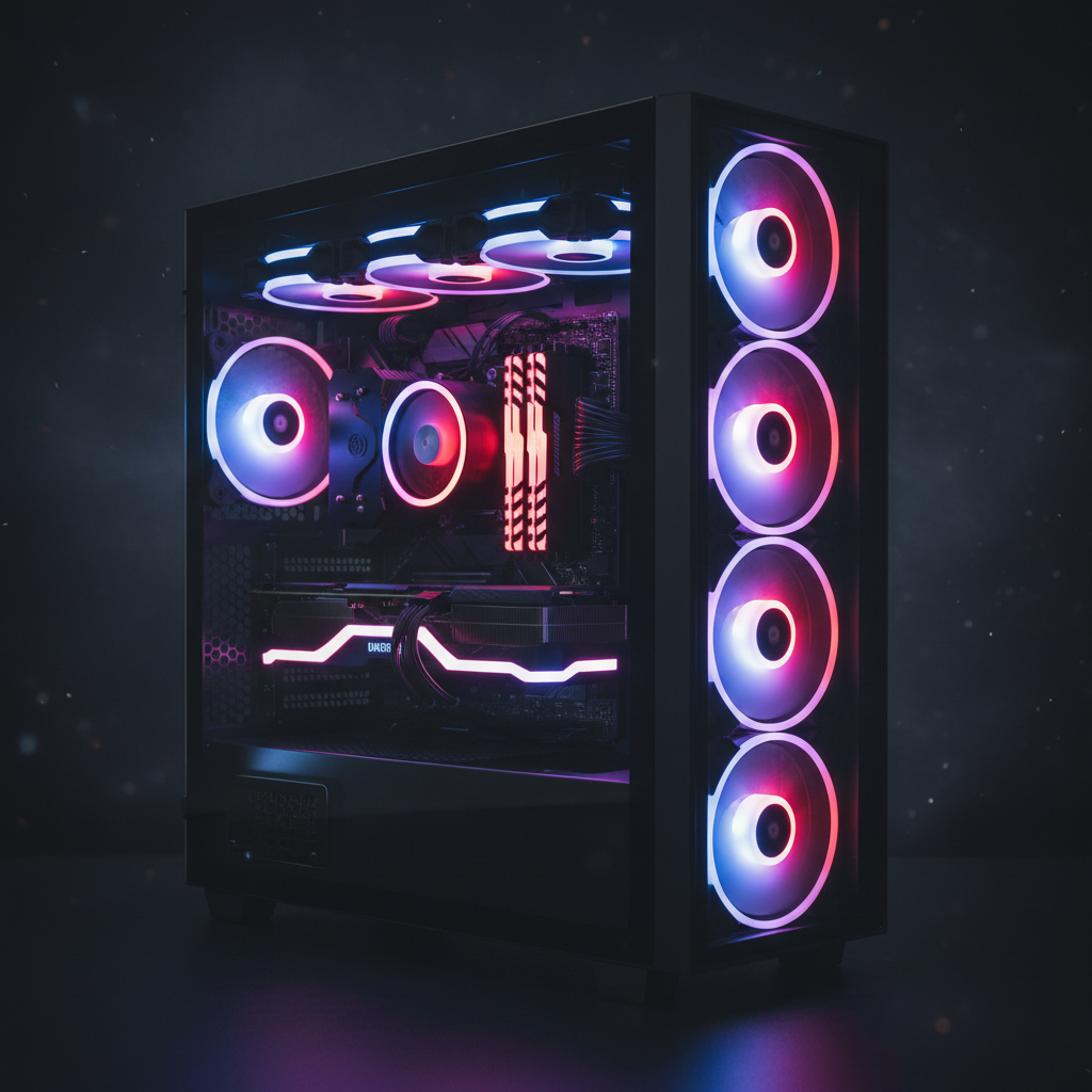 RGB Gaming Tower Desktop PC