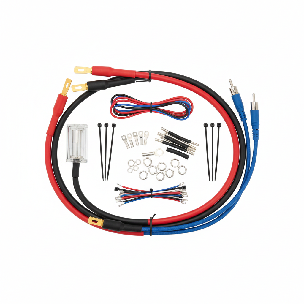 Car Audio Wiring Kit