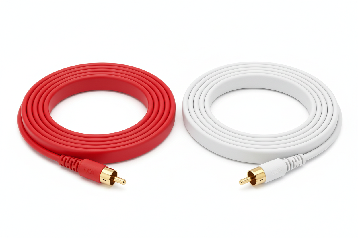 RCA Audio Cables (6ft Pair)